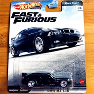 HotWheels HotWheels European Speed and Passion Alloy Car Model GBW75 BMW BMW M3 E36 E46