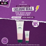 [3.3 Pre-Sale 9 Feb - 2 Mar 2026] The Body Shop Vitamin E Gentle Face Wash (125ml) & Moisture Day Cr
