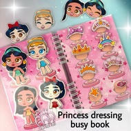 princess dressing doll/ princess paper doll/ princess dressing book/ princess dressing toy/ Disney p