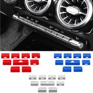 Car Console Air Conditioning Button Sticker Fit For Mercedes Benz A B Class GLA GLB CLA W177 W247 H2