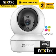 [Ready Stock] Ezviz C6N 2MP HD Smart Wi-Fi Pan & Tilt Camera White / Black / 1 Year Warranty