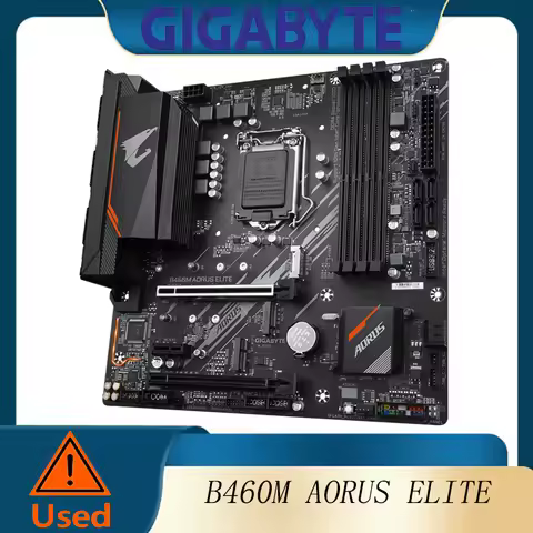 GIGABYTE B460M AORUS ELITE LGA 1200 Intel B460 DDR4 128GB Micro ATX