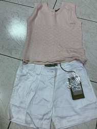 Trussardi junior 義大利進口女童短褲上衣