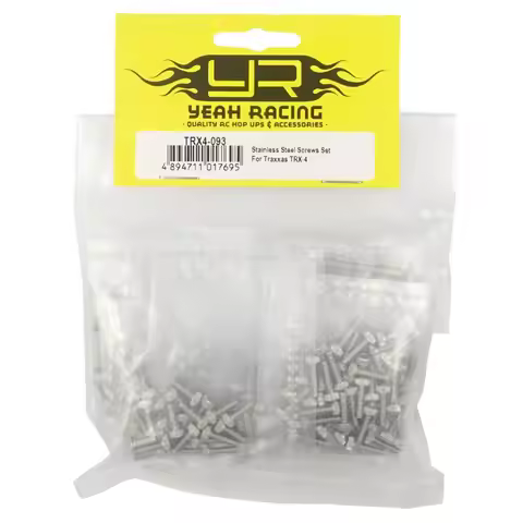Yeah Racing Stainless Steel Screws Set For Traxxas TRX-4 #TRX4-093