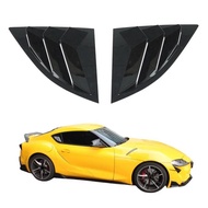 Rear Window Shutters Triangle Cover Trim For Toyota Supra GR A90 A91 Car Accessories