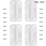 Cooler Hinge Replacement with Screws for Igloo 50-165 Qt, 4 Pack Parts | Heavy duty plastic cooler h