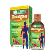 * HURIX'S MASSAGE OIL WITH GAMAT PLUS 28ML 好力风痛油(含金海参)l minyak ubat sapu minyak urut/lebam/sakit bah