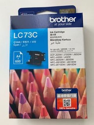 Brother ink LC73C (L) Cyan 打印機墨水 (大 藍色)