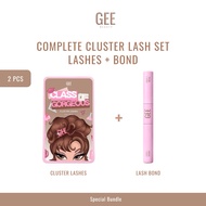 Gee Cluster Lashes + Lash Bond [Bundle Set]