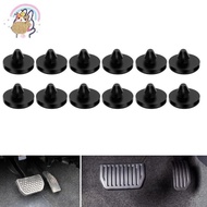 Brake Pedal Stop Pad 12 Pieces Brake Switch Plug Rubber Brake Light Switch Plug Car Clutch Pedal Bra