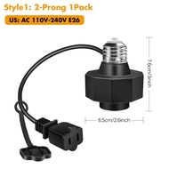 USB Light Socket Outlet Adapter 5V 1.5A Professional Outdoor Power Solution for WYZE Cam V3/V4 Ring 