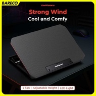 Taffware Cooling Pad Laptop Cooling Fan 2 Fans without Knob Speed - Q100