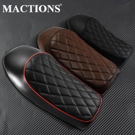 Motorcycle Cafe Racer Seat Vintage Cushion Hump Saddle Flat Seat For Honda  CB CL GN CB125S CB200 CB