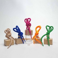 10 Ml Hanging Perfume Glass Bottle Wooden Lid Box Box / Glass Bottle / Perfume Glass Bottle / Car Pe