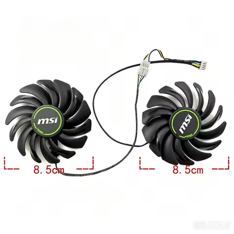 New 92MM PLD09210S12HH GPU Cooling Fan For MSI RTX2060 SUPER 8GB VENTUS Graphics Card VGA Replacemen