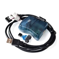 AVAT AVRISP MkII XP2 AVR ISP Mk2 USB AVRISP โปรแกรมเมอร์ในระบบรองรับ AVR Studio STK500