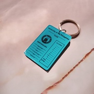 Maroons - Bluebook Keychain University of the Philippines