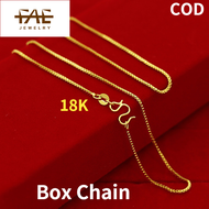 [Ready Stock/onsale] 24 Hours ShippingCOD Saudi Gold 18k Pawnable Legit Necklace for Women Pawnable Jewelry Store Gifts for Women Gold Necklace Pawnable 18 K Saudi Original Chain Gift for Mother Accesories Necklace for Women Kwentas for Women Puregold