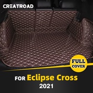 Auto Full Coverage Trunk Mat For Mitsubishi Eclipse Cross 2021 Car Boot Cover Pad Interior Protector