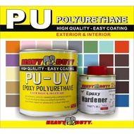 1L Heavy Duty Epoxy Flooring PU Polyurethane 1L # Outdoor # ( HEAVY DUTY PU EPOXY )