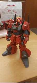 MG Rick Dias define 版改修成品，改胸口前裙甲，加刻線及细節