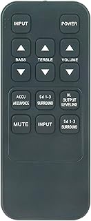AULCMEET Replacement Remote Control for Omni ZVOX Soundbars Speakers SB380 SB400 SB500 SB700 SoundBa