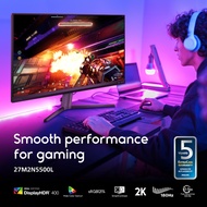 Philips 27" 27M2N5500L Evnia 5000 Fast IPS QHD HDR400 Adaptive Sync 180Hz 0.5ms Gaming Monitor