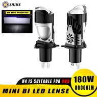 2PCS H4 Lenses LED Lamp H4 Led Canbus Car H4 LED Headlights H4 Mini Projector Led For Motorcycle Hea