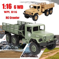 Wpl RC B-16 B16 RTR 1/16 2.4G 6WD Military Truck Crawler Off Road RTR