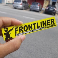 Sticker Frontliner Malaysia 38