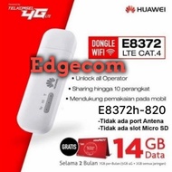 Huawei E8372 Modem USB Wifi 4G LTE Free Telkomsel 14Gb