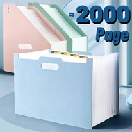 A4 F4 Standing File/ A4 F4 File Folder Document Bag Document File 13 Compartments Desktop File Organ
