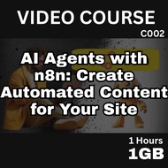 n8n - AI Agents with n8n: Create Automated Content for Your Site | C002 | Udemy Video Course
