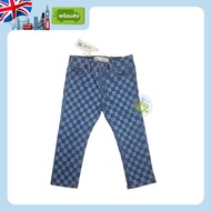 (พร้อมส่ง 4-5Y) กางเกงยีนส์ ขายาว เด็กผญ ยีนส์เด็ก ผู้หญิง กาเกงขายาว  jeans jrqkidstore