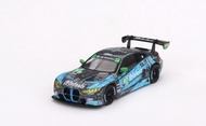 True Scale Miniatures Model Car Compatible with BMW M4 GT3#97 Turner Motorsport IMSA 2023 Laguna Sec