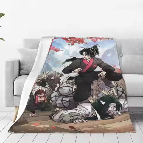 Return Of The Mount Hua Sect Blanket Flannel Textile Decor Korean Mange Warm Throw Blankets for Sofa
