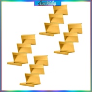 Dark Modern Design Tacos Holder Stainless Steels Tacos Stand Gold Metal Finish