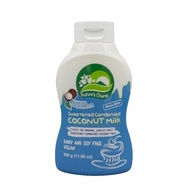 Natures Charm - New Sweetened Condensed Coconut Milk แบบขวดบีบ (Squeeze bottle) (นมมะพร้าวข้นหวาน กะทิข้นหวาน นมข้นหวาน