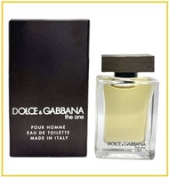 DOLCE & GABBANA 杜嘉班納唯我男士淡香水 D&G THE ONE FOR MEN EDT 5ML / 100ML / 150ML