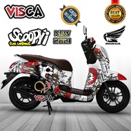 (COD) Decal Scoopy Full Body 2020 2021 2022 2023 Stiker Scoopy Lagi Viral 2022 Decal Scoopy Full Bod