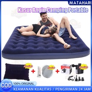 Air Mattress Bestway Double Air Bed/ + Bestway manual Pump Double Air Mattress Package