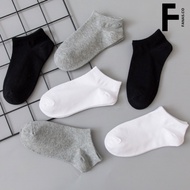 Cotton Socks Low Ankle Sock Men Women Grey Black White Stokin Office School Sport SK SHORT