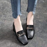 🚚ส่งด่วน👟✨รองเท้าคัชชูหญิง ไซส์ 36-40 Enrich Piners ส้นสูง 1.5 นิ้ว สวม ทน สวมใสสบายเท้า รองเท้าส้นเ