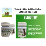Vetactiv8 Dental Health for Cats and Dog (50g)