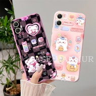 [08] Samsung A05 A06 A16 A04 A04E A03 Case - Cute Character Silicone Softcase Cute Camera Bumper