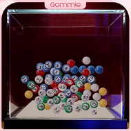 Gommie ลูกบอลบิงโกเปลี่ยนโดยตรงอุปกรณ์เสริมเรียกลูกบอลจับฉลากลูกบอลสำหรับความบันเทิงบ้านการเดินทางกา