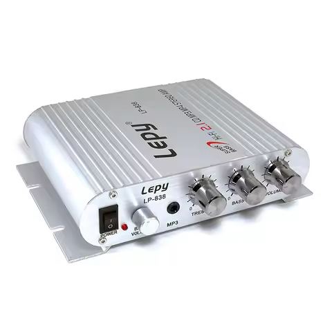 Arcade Game Cabinet Amplifier Lepy LP-838 200W 2.1 Mega Bass Stereo Sound Amplifier For Multigame Ja