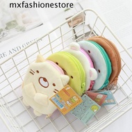 MXFASHIONE Sumikko Gurashi Plush Purse Women Girl Gift Headset Bag Wallet Hang Pendant Corner Creatures Cat Bear Duck USB Cable Bag