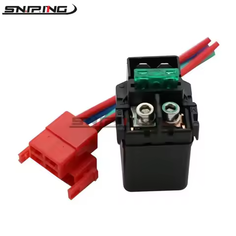 Motorcycle Electrical Starter Relay Switch For KAWASAKI BAYOU 220 KLF220 EL250 EN 500 VULCAN EX500 K