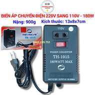 Bộ chuyển đổi nguồn biến áp biến đổi điện 220V sang 110V 100V 180W